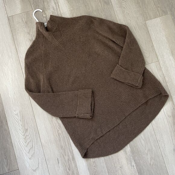 naked cashmere Sweaters - Naked Cashmere Sweater noelle turtleneck womens Brown small oversized minimalist